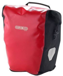 Гермосумка велосипедная ORTLIEB Back-Roller City black-red 20 л RU