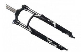 Вилка 29" Suntour SF13-XCM-HLO 1.1/8" пружина, Локаут, 100 мм, Disk, Черная RU