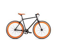 Велосипед Drag 28 Stereo 550 FX Чорно/Помаранчевий 2019, Не вказано