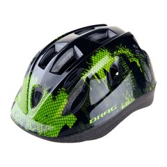 Шлем Drag Delta Junior Черно/Зеленый M (52 - 56 см)
