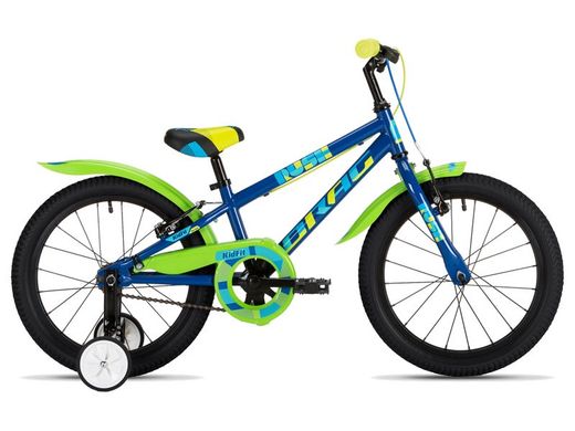 Велосипед Drag 16 Rush SS Сине/Зеленый 2020 RU