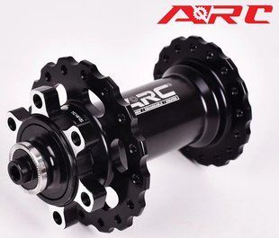 Втулка пер. ARC MT006-F 36спиц. 2 прома,Черн. Алю, Эксц RU
