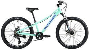 Велосипед Winner 24" BETTY 11" Бирюзовый 2021 RU