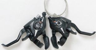 Моноблоки Shimano ALTUS /ACERA ST-EF-51 8R\L ЧЕРНЫЕ 3х8 (Пара)