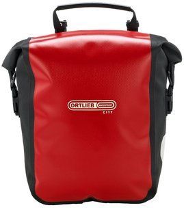 Гермосумка велосипедная ORTLIEB Sport-Roller City black-red 12,5 л RU