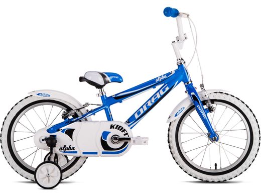 Велосипед Drag 16 Alpha Сине/Белый 2020 RU