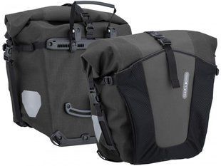 Гермосумка велосипедная ORTLIEB Back-Roller Pro Plus granite-black 35+4 л RU