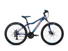 Велосипед Drag 27.5 Grace Comp TY-37 L-19 Синій/Сірий 2019, 19"