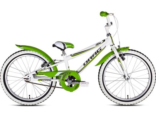 Велосипед Drag 20 Alpha Бело/Зеленый 2017 RU