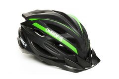 Шлем OnRide GRIP Черно/Зеленый L(58-61), модель HB31, Черный козырек RU