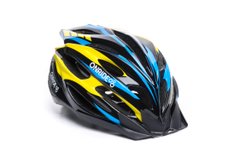 Шлем OnRide Grip Черно/Желто/Синий, глянец M (55-58 см) RU