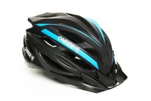 Шлем OnRide GRIP Черно/Синий M(55-58), модель HB31, черный козырек