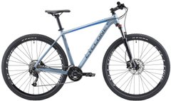Велосипед CYCLONE 29" SX Сірий 22" 2021 Гідравліка