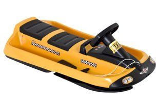Санки Hamax SNO TAXI Управляемые, Двухместные, Оранжевые RU