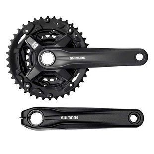 Шатуны Shimano FC-MT210-3, 175мм, 44X32X22, Hollowtech ll , защита звезд, без каретки BOX RU
