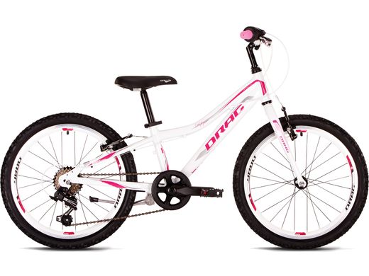 Велосипед Drag 20 Little Grace TY-16 Бело/Розовый 2020 RU
