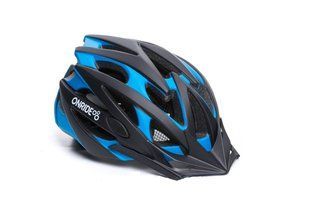 Шлем OnRide Cross Матовый Черно/Голубой M (55-58 см) RU