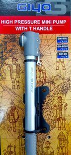 Насос GIYO GM-20L мини, алю 6063, 2-Way, 120psi/8bar RU