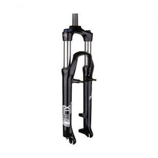 Вилка 26" Suntour XCM 1-1/8" Disk+ V-Brake, 100 мм, Черная, Локаут RU